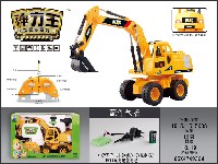 五通道遥控挖土工程车