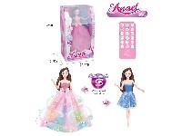 双模式(遥控+静态)智能跳舞小公主