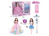 双模式(遥控+静态)智能跳舞小公主
