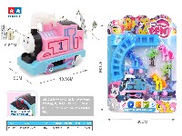 电动灯光音乐轨道小火车