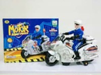 电动摩托警车