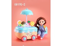 电动万向糖果车/灯笼(6寸13关节背带裤款)