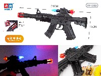 电动语音冲锋枪(音乐+3灯)