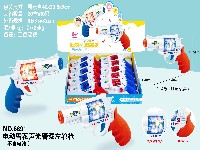 电动雪花声光警察左轮枪(不含电池)