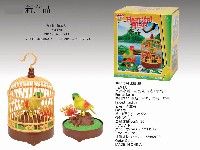电动声控小鸟笼