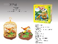 电动声控大鸟笼喜鹊加小鸟