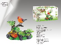 树枝方座鹦鹉