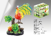树座孔雀