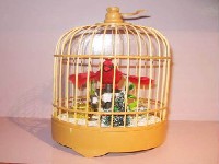 原木色圣诞鸟笼