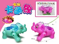 电动爬行小象(音乐+2灯)