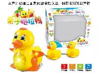 电动万向卡通拖拉鸭