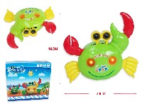 电动万向动作蟹(2灯双闪+音乐+双功能)