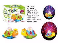 电动万向满天星3D炫彩旋转投影乌龟