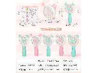 萌宠折叠充电风扇
