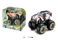 迷彩四驱动惯性兰博基尼越野车