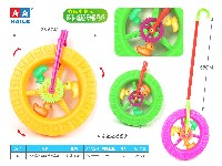 快乐小黄鸭手推车轮