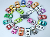 回力小汽车(黑底)(每袋500只)