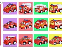 回力消防车(12款车型随机混)(12只/袋)