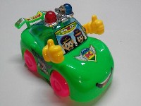 回力卡通警车(可装糖)