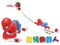 拉线爬绳蜘蛛侠(带自粘钩)