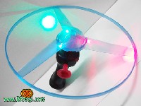 三色灯光拉线飞碟