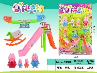 小红猪游乐园套装