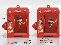 哪吒钥匙扣翻翻机