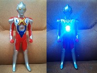 奥特曼(炫彩懑天星灯光+音乐)(41CM)