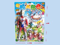 奥特曼组合(33CM)(灯光音乐)