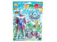 奥特曼组合(33CM)(灯光音乐)