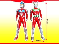 奥特曼(灯光+音乐)(32CM)(2款)