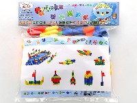 子弹头积木(105头)