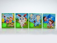 正方形9格
动物拼图