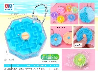 3D立体十面走珠八卦迷宫