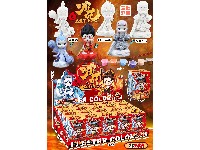 哪吒石膏涂鸦彩绘