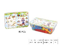 益智拼扣乐积木(内含说明书)