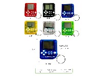 透明彩色游戏机