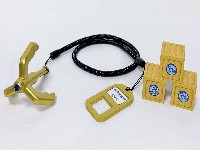 电镀弹簧爪爪钩(带磁铁)