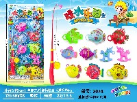 单杆磁性钓鱼乐园