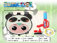 熊猫娃娃脸背包水枪