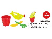 沙滩桶4PCS