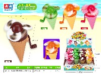 果香冰淇淋迷尔手摇风扇(12支)