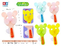 米奇手握风扇