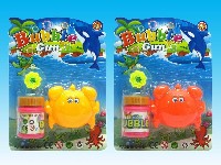 手捏螃蟹吸板吹泡泡带BB哨子