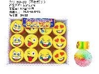表情盖子彩虹圈