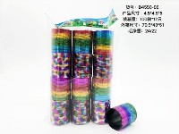 4.5*5镭射2色混装彩虹圈