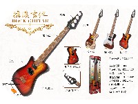 仿真彩色四线琴弦