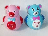 小狗(小猪)不倒翁(音乐灯光)