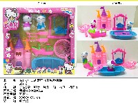 HelloKity凯蒂猫欢乐城堡套装