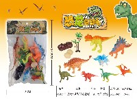 恐龙总动员(实心软胶)